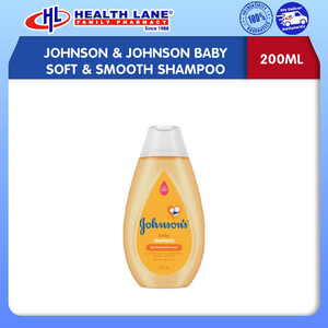 JOHNSON & JOHNSON BABY SOFT & SMOOHT SHAMPOO (200ML)